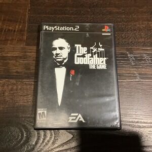 The Godfather The Game Sony PlayStation 2 PS2 EA Games CIB with Map Manual